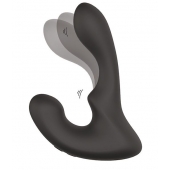 Чёрный массажер простаты с 2 моторами BOOTY ROCKER - Dream Toys - в Обнинске купить с доставкой
