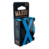 Классические презервативы в железном кейсе MAXUS Classic - 3 шт. - Maxus - купить с доставкой в Обнинске