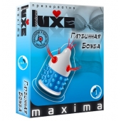 Презерватив LUXE Maxima  Глубинная бомба  - 1 шт. - Luxe - купить с доставкой в Обнинске