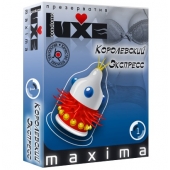 Презерватив LUXE Maxima  Королевский экспресс  - 1 шт. - Luxe - купить с доставкой в Обнинске