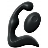 Черный вибромассажер простаты с пультом ДУ Control P-Spot Pro - Pipedream - в Обнинске купить с доставкой