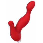 Красный силиконовый вибростимулятор простаты Proman - 12,5 см. - ToyFa - в Обнинске купить с доставкой