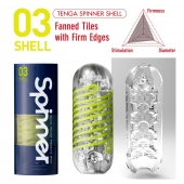 Мастурбатор SPINNER Shell - Tenga - в Обнинске купить с доставкой