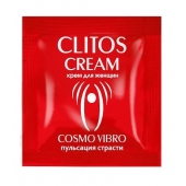 Пробник возбуждающего крема для женщин Clitos Cream - 1,5 гр. - Биоритм - купить с доставкой в Обнинске
