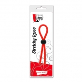 Красное эрекционное лассо с одной бусинкой-утяжкой STRETCHY THICK LASSO - Dream Toys - в Обнинске купить с доставкой