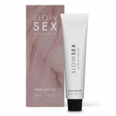 Лубрикант на водной основе Slow Sex Anal Play Gel - 30 мл. - Bijoux Indiscrets - купить с доставкой в Обнинске