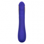 Фиолетовый вибратор с электростимуляцией Intimate E-Stimulator Petite Wand - 18,5 см. - California Exotic Novelties - купить с доставкой в Обнинске