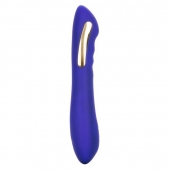 Фиолетовый вибратор с электростимуляцией Intimate E-Stimulator Petite Wand - 18,5 см. - California Exotic Novelties - купить с доставкой в Обнинске