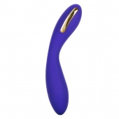 Фиолетовый вибратор с электростимуляцией Intimate E-Stimulator Wand - 21,5 см. - California Exotic Novelties - купить с доставкой в Обнинске