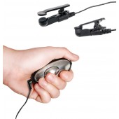 Черные электрические зажимы для сосков Shock Therapy Nipple Clamps - Pipedream - купить с доставкой в Обнинске