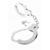 Металлические серебристые наручники Designer Metal Handcuffs - Pipedream - купить с доставкой в Обнинске