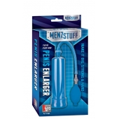 Синяя вакуумная помпа MENZSTUFF PENIS ENLARGER - Dream Toys - в Обнинске купить с доставкой