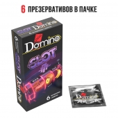 Ароматизированные презервативы DOMINO  Фруктовый слот  - 6 шт. - Domino - купить с доставкой в Обнинске
