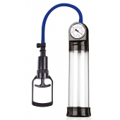 Прозрачная вакуумная помпа Sex Expert с манометром - Sex Expert - в Обнинске купить с доставкой