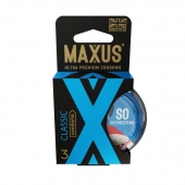 Классические презервативы в пластиковом кейсе MAXUS Classic - 3 шт. - Maxus - купить с доставкой в Обнинске