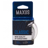 Классические презервативы в пластиковом кейсе MAXUS Classic - 3 шт. - Maxus - купить с доставкой в Обнинске