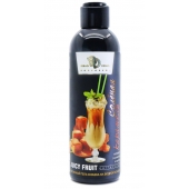 Интимный гель-смазка JUICY FRUIT с ароматом солёной карамели - 200 мл. - БиоМед - купить с доставкой в Обнинске