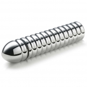 Рельефный фаллос для интенсивного электросекса Groovey George - 20 см. - MyStim - купить с доставкой в Обнинске