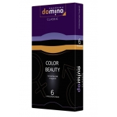 Разноцветные презервативы DOMINO Colour Beauty - 6 шт. - Domino - купить с доставкой в Обнинске