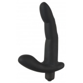Черный вибромассажер простаты Naughty Finger Prostate Vibe - 13,8 см. - Orion - в Обнинске купить с доставкой