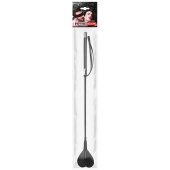 Черный стек с наконечником-сердечком - 54 см. - Notabu - купить с доставкой в Обнинске