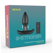 Черная анальная вибропробка Nexus B-Stroker - 13 см. - Nexus Range в Обнинске Черная анальная вибропробка Nexus B-Stroker - 13 см. - Nexus Range
