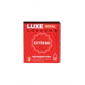 Текстурированные презервативы LUXE Royal Extreme - 3 шт. - Luxe - купить с доставкой в Обнинске