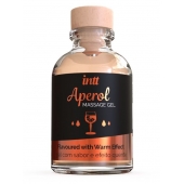 Массажный гель с согревающим эффектом Aperol - 30 мл. - INTT - купить с доставкой в Обнинске
