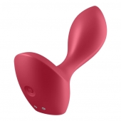 Красный вибромассажёр простаты Satisfyer Backdoor Lover - 14 см. - Satisfyer - в Обнинске купить с доставкой