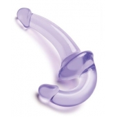 Фиолетовый безремневой страпон Strapless Strap-On - Lux Fetish - купить с доставкой в Обнинске