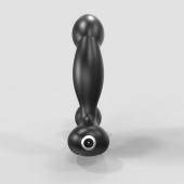 Черный вибромассажер простаты и промежности Prostate Pro с пультом ДУ - Bathmate - в Обнинске купить с доставкой