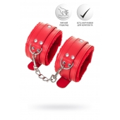 Красные оковы Anonymo из искусственной кожи - ToyFa - купить с доставкой в Обнинске