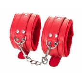 Красные оковы Anonymo из искусственной кожи - ToyFa - купить с доставкой в Обнинске