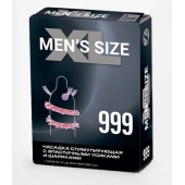 Стимулирующая насадка на пенис MEN SIZE 999 - Sitabella - в Обнинске купить с доставкой