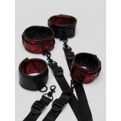 Изысканный набор фиксаций на кровати Reversible Under Mattress Restraint Set - Fifty Shades of Grey - купить с доставкой в Обнинске