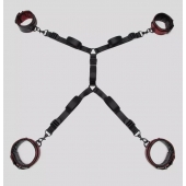 Изысканный набор фиксаций на кровати Reversible Under Mattress Restraint Set - Fifty Shades of Grey - купить с доставкой в Обнинске