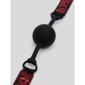 Кляп-шар на двусторонних ремешках Reversible Silicone Ball Gag - Fifty Shades of Grey - купить с доставкой в Обнинске
