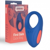 Синее эрекционное кольцо RRRING First Date Cock Ring - FeelzToys - в Обнинске купить с доставкой