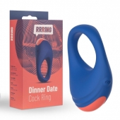 Синее эрекционное кольцо RRRING Dinner Date Cock Ring - FeelzToys - в Обнинске купить с доставкой