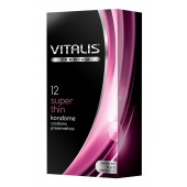 Ультратонкие презервативы VITALIS PREMIUM super thin - 12 шт. - Vitalis - купить с доставкой в Обнинске