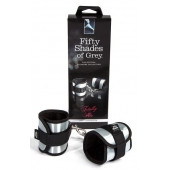 Серо-черные наручники Totally His - Fifty Shades of Grey - купить с доставкой в Обнинске