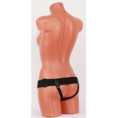 Универсальные черные трусики для страпона - БДСМ Арсенал - купить с доставкой в Обнинске