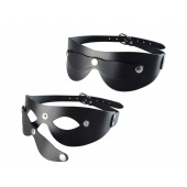 Черная кожаная маска  Новичок - Sitabella - купить с доставкой в Обнинске