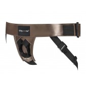 Бронзовый пояс для насадок Curious Harness - Strap-on-me - купить с доставкой в Обнинске