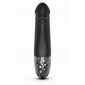 Черный вибратор с электростимуляцией Real Deal Neal - 16,5 см. - MyStim - купить с доставкой в Обнинске