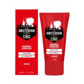 Пролонгирующий лубрикант Numbing CBD from Amsterdam - 50 мл. - Shots Media BV - купить с доставкой в Обнинске
