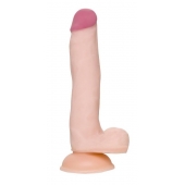 Телесный фаллоимитатор-реалистик Minc - 21 см. - A-toys купить с доставкой в интернет-магазине Orgasmix в Обнинске Телесный фаллоимитатор-реалистик Minc - 21 см. - A-toys