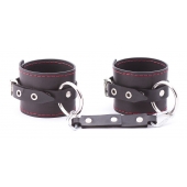 БДСМ-комплект: большая распорка и оковы - Crazy Handmade - купить с доставкой в Обнинске БДСМ-комплект: большая распорка и оковы - Crazy Handmade - купить с доставкой в Обнинске