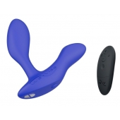 Синий анальный вибратор We-Vibe Vector+ - We-vibe - в Обнинске купить с доставкой
