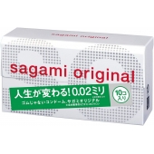 Ультратонкие презервативы Sagami Original 0.02 - 10 шт. - Sagami - купить с доставкой в Обнинске